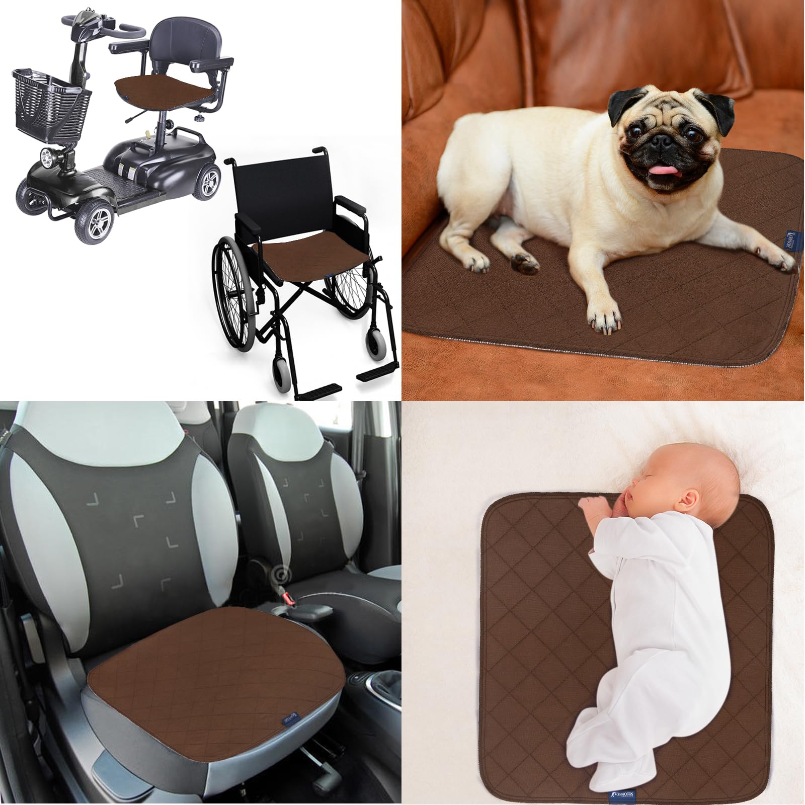 Moonsea machine-washable chair pad for easy care.