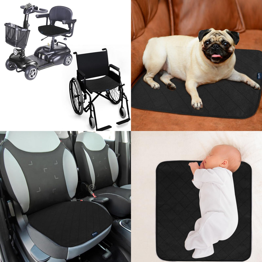 Moonsea chair pad tolerates frequent washing while keeping absorbency