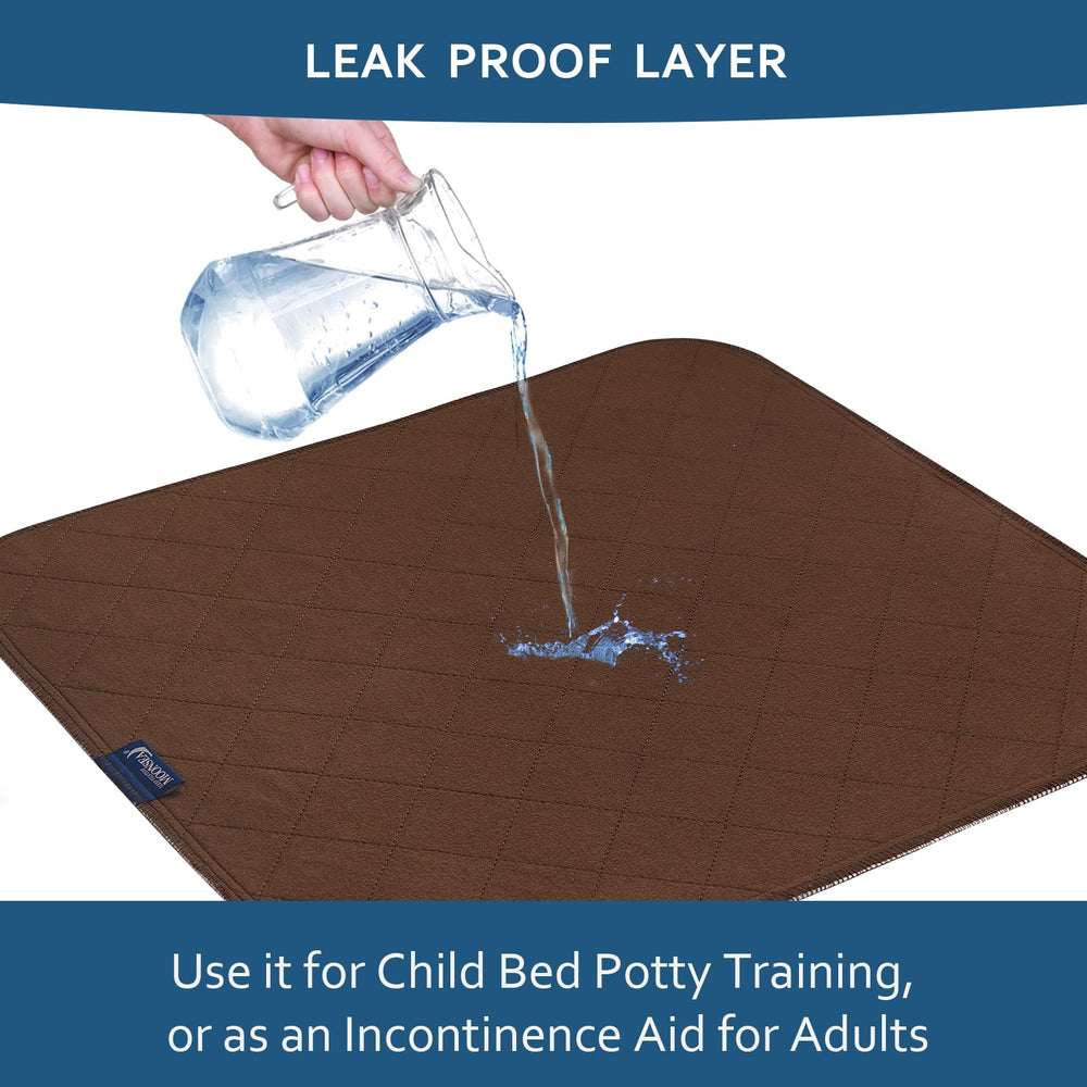 Moonsea chair pad waterproof layer close-up to prevent leaks.