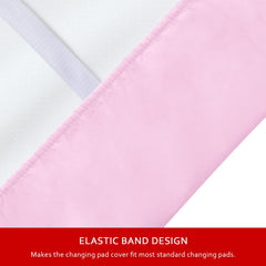 Moonsea 2-pack changing pad covers for easy coordinating nursery.