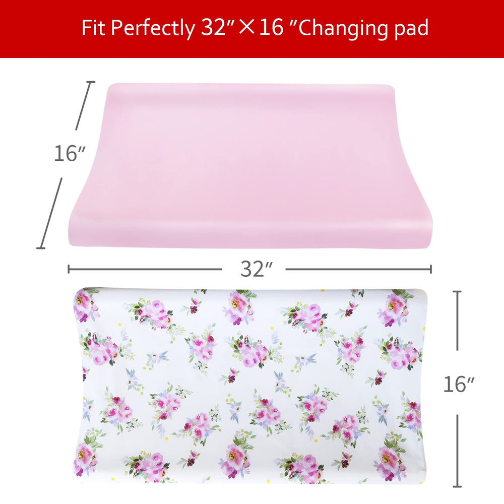 Moonsea breathable fabric helps keep baby comfortable during changes.