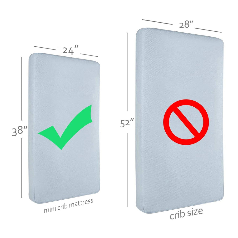 Moonsea cotton surface crib pad provides gentle touch for sensitive baby skin