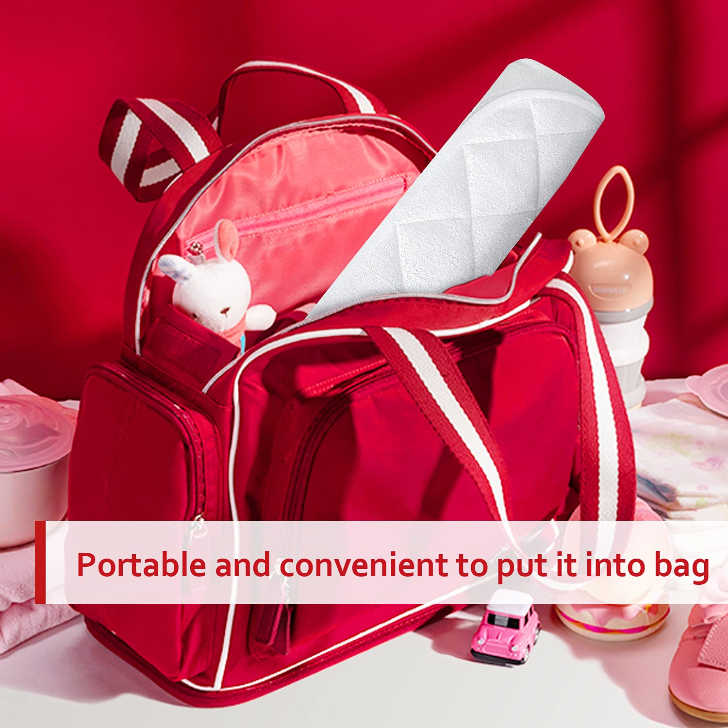 Moonsea liner used on bassinet or stroller for added protection