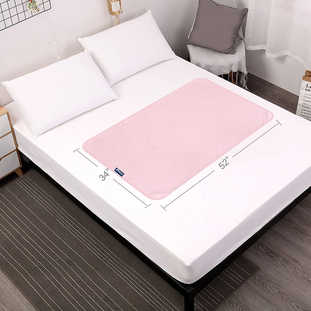Moonsea easy-care mattress pad machine-washable and quick-drying for daily use.