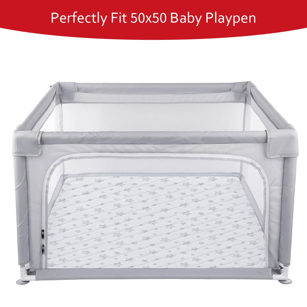 Moonsea foldable one-piece design play mat for easy storage after playtime