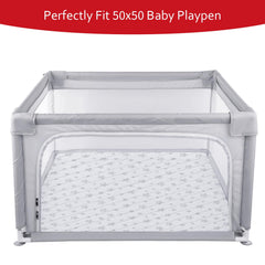 Moonsea foldable one-piece design play mat for easy storage after playtime