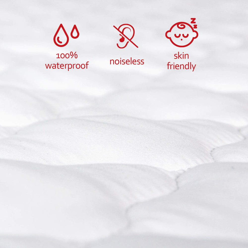 Moonsea four-layer design emphasizes quiet naps and playtime protection.