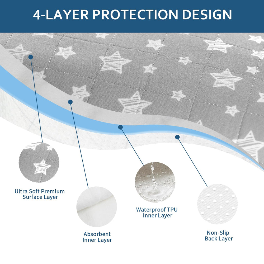 Moonsea four-layer design offers soft comfort and quick absorption during use