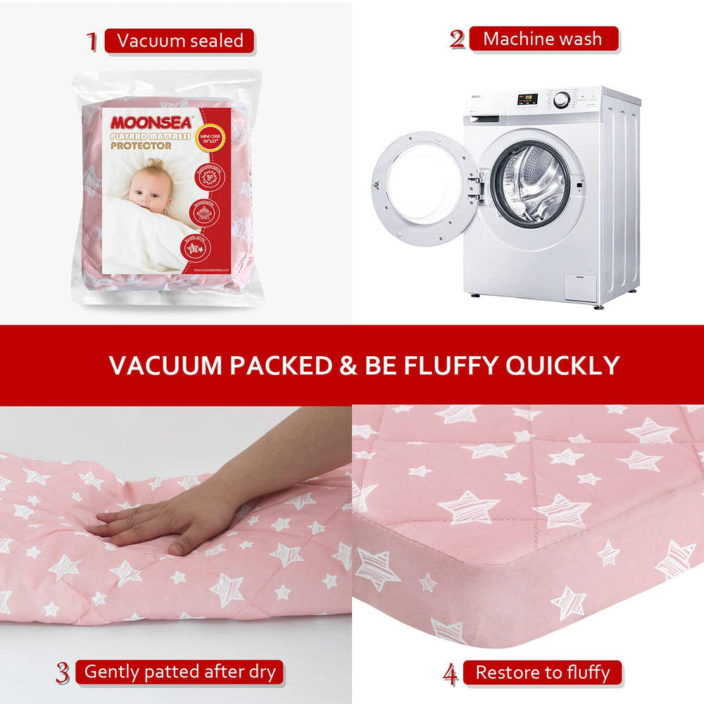 Moonsea compatible with Graco Pack N Play for easy setup.