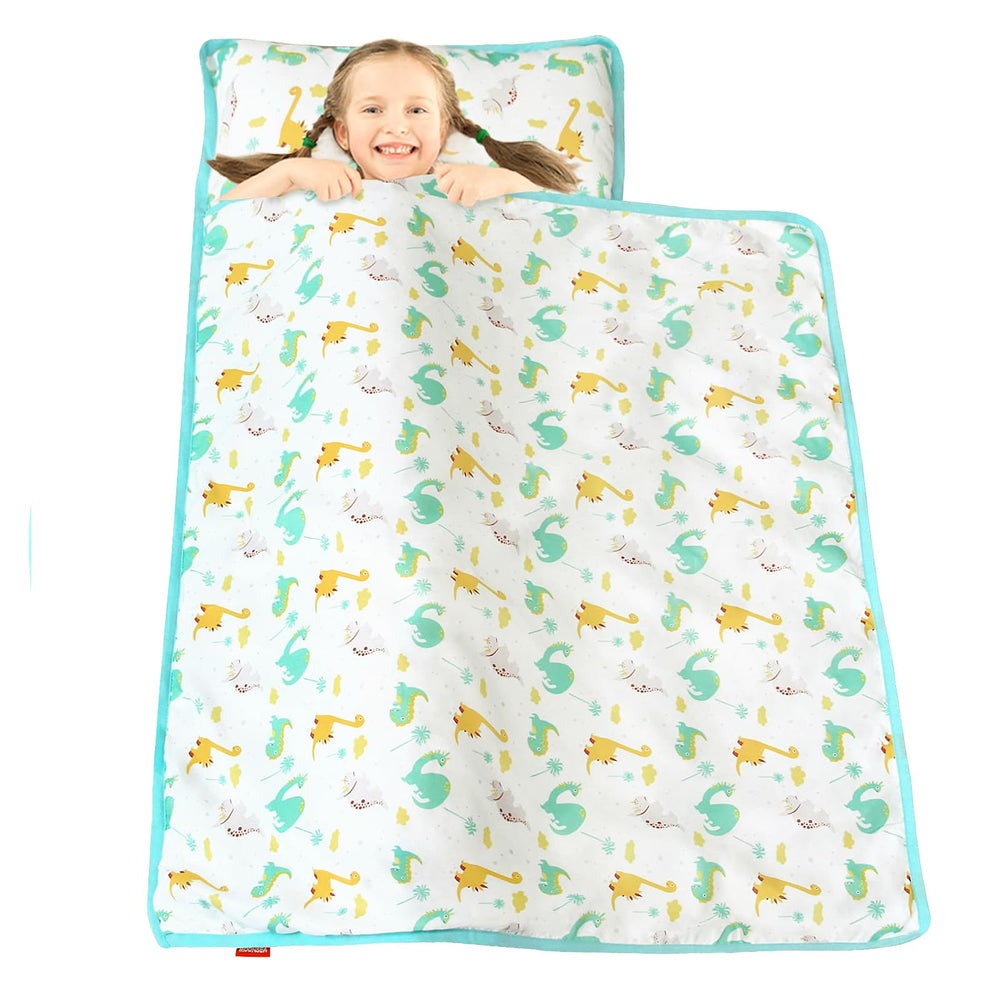 Moonsea travel-friendly nap mat supports preschool, daycare, and on-the-go.