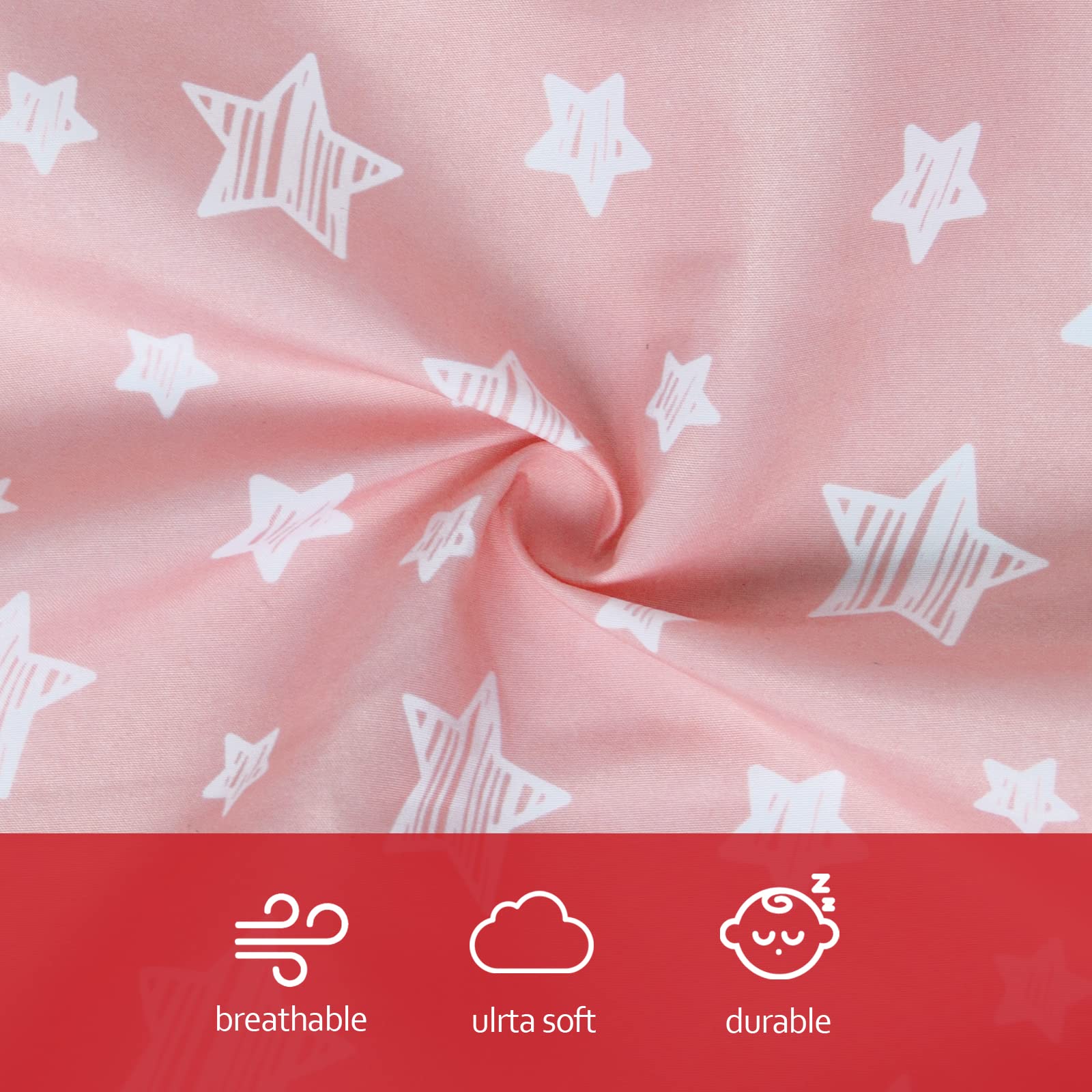 Moonsea nursing pillow cover is machine washable for easy cleaning