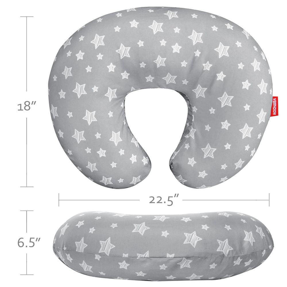 Moonsea two-pack nursing pillow covers set for convenience and value