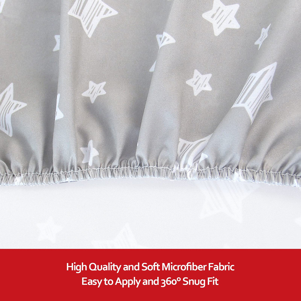 Moonsea pack-n-play sheet sized 39x27x5 inches for standard playards