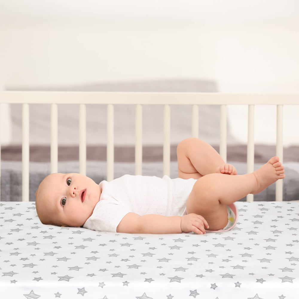 Moonsea pack-n-play sheets compatible with Graco Pack n Play for easy setup.