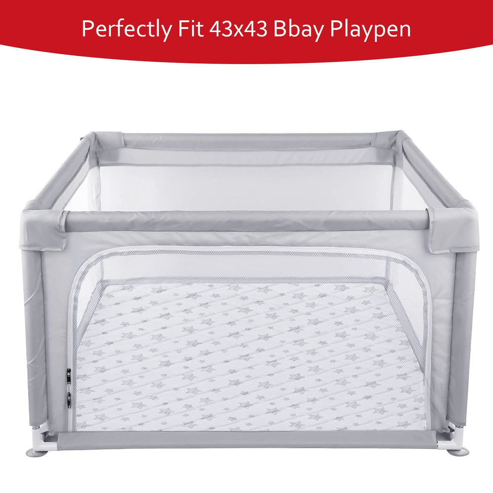 Moonsea mat with thick cushioning for comfy crawls and soft landings.