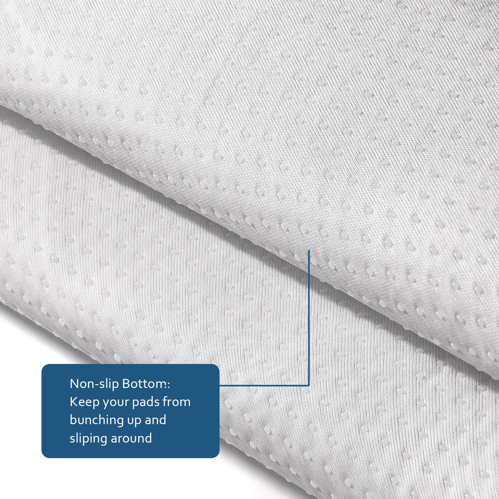 Moonsea quilted top layer delivers gentle feel and cushioned support