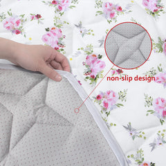 Moonsea soft microfiber cushion offers gentle support for babies and toddlers