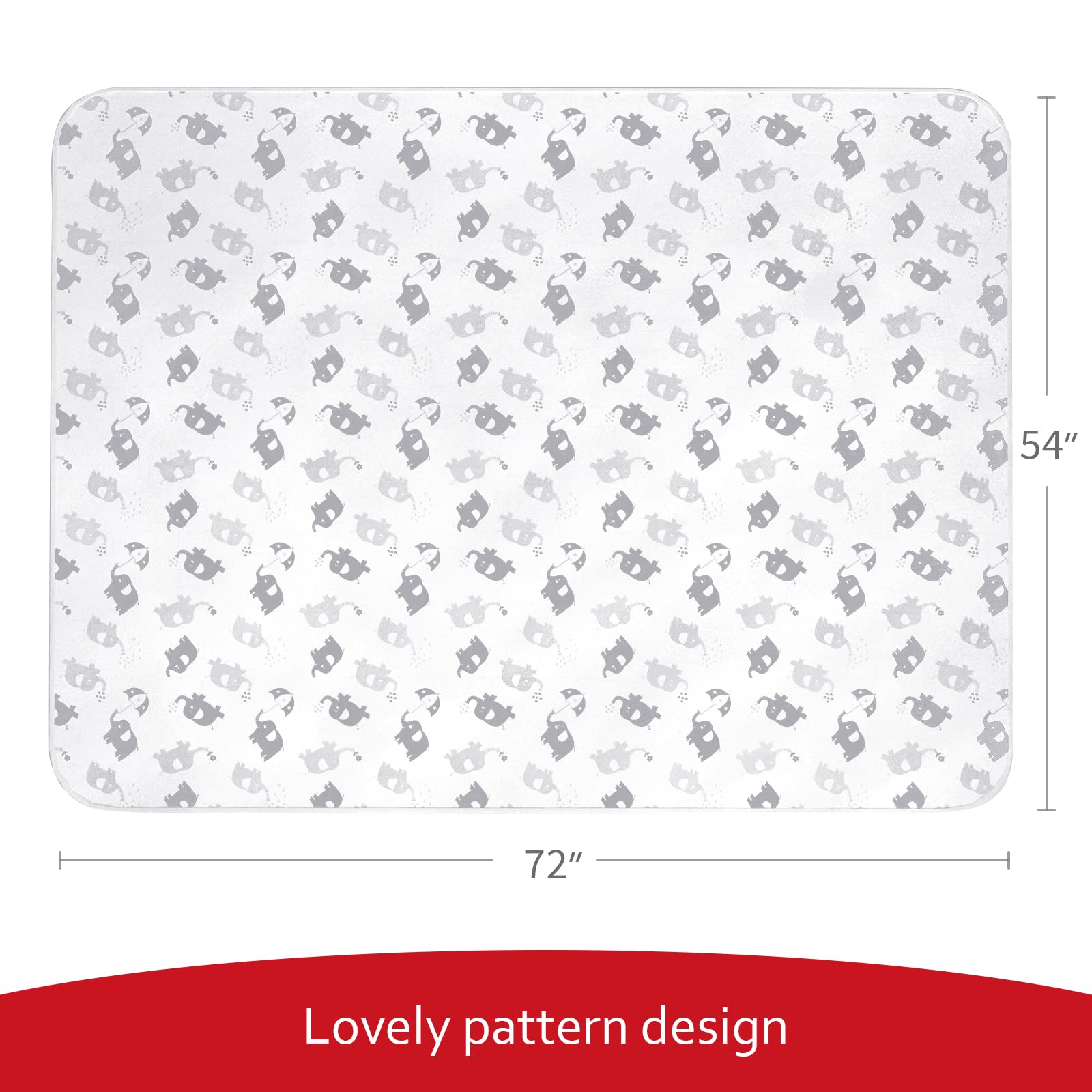 Moonsea splat mat waterproof membrane detail highlights leak-proof barrier for messes.