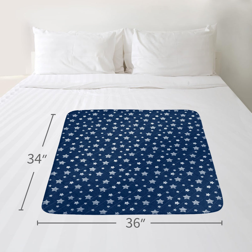 Moonsea washable bed pad is reusable and long-lasting