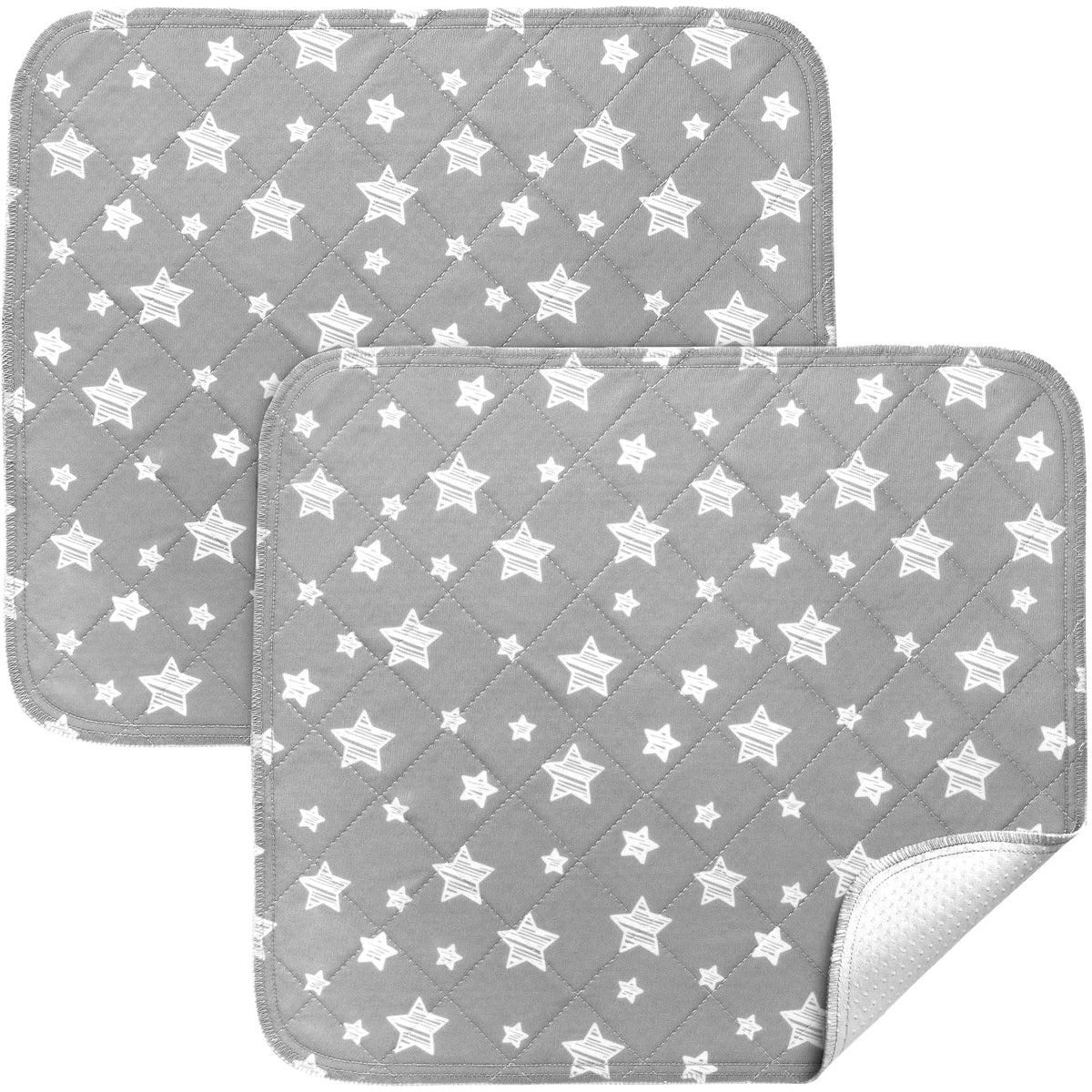 Moonsea waterproof bed pad 18x16 inches in a two-pack for reliable incontinence protection