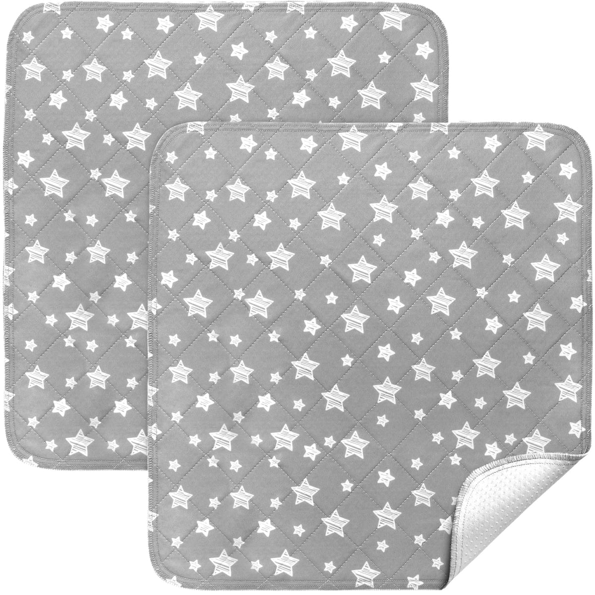 Moonsea waterproof bed pad top view showing soft quilted surface for comfortable protection.