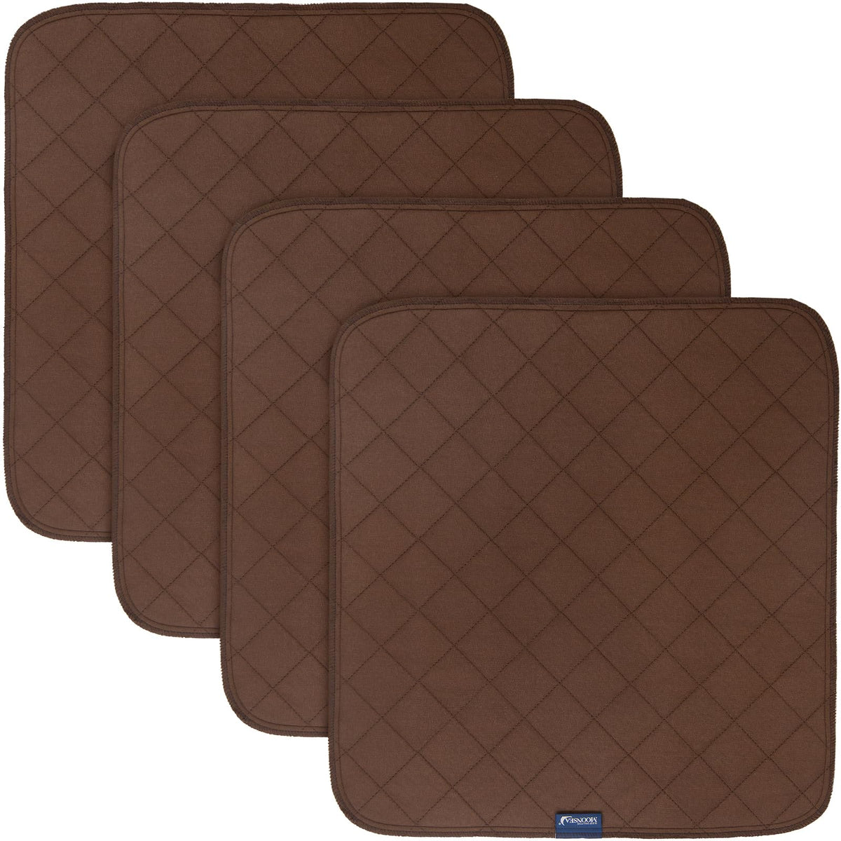 Moonsea waterproof chair pad top view, quilted softness for comfortable absorption.