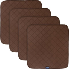 Moonsea waterproof chair pad top view, quilted softness for comfortable absorption.