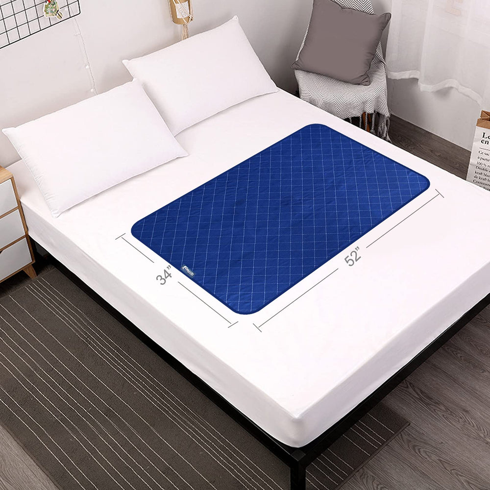 Moonsea non-slip back keeps the pad securely in place on fabric.