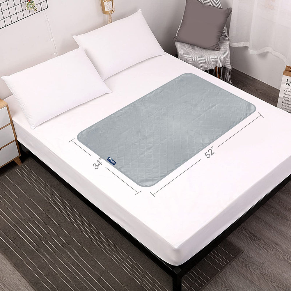 Moonsea washable mattress pad suitable for machine washing and long-lasting softness.