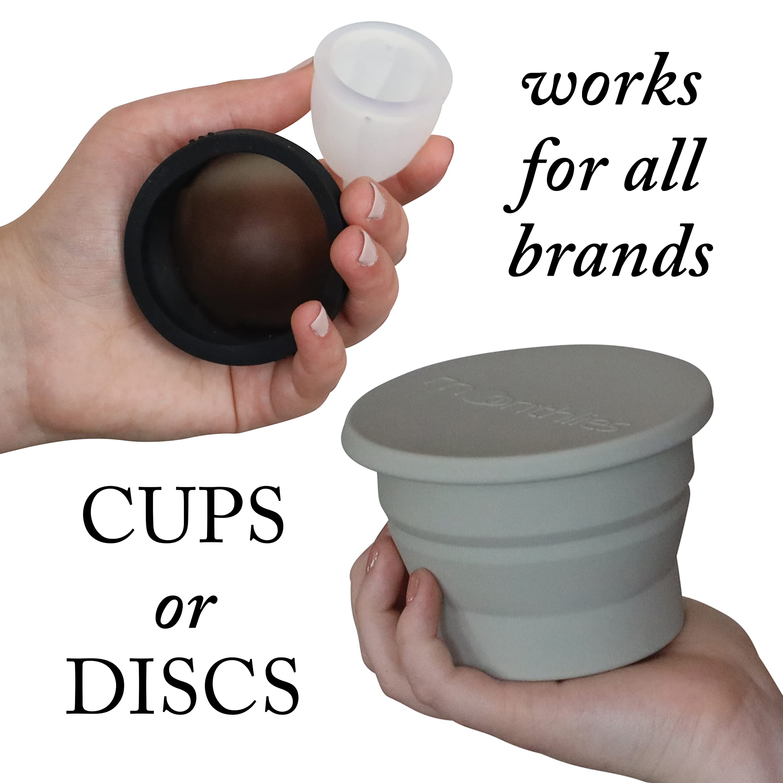 MOONTHLIES travel wash case with compact design saves space for travel.