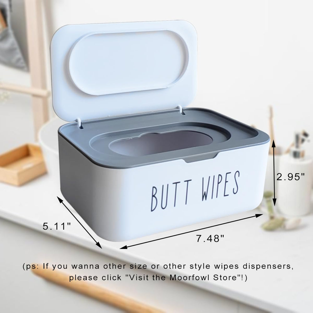 Moorfowl dispenser, front view with playful label, kid-friendly use