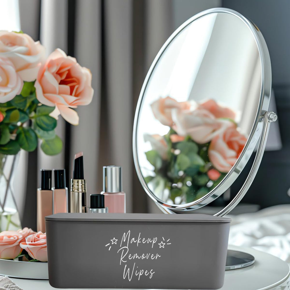 Moorfowl makeup wipes container PP material ensures long-lasting use.