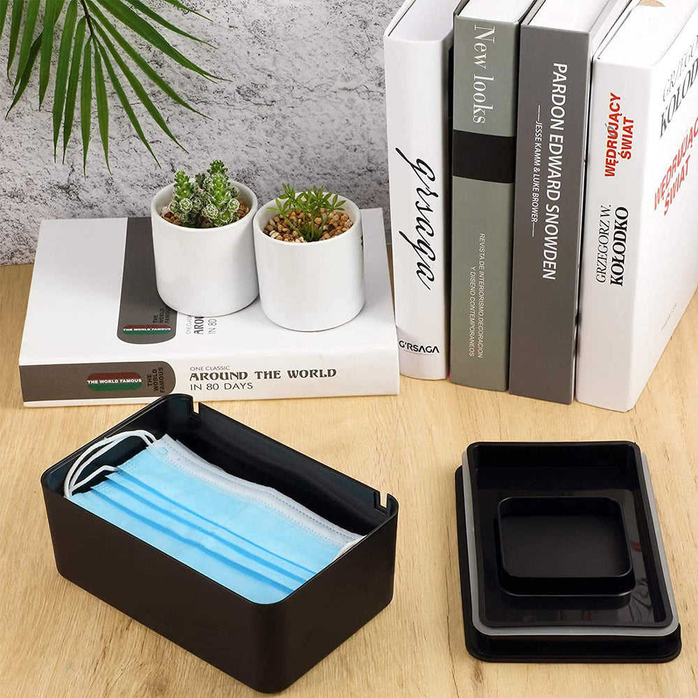 Moorfowl wipe dispenser blends with home decor in bathroom or kitchen.