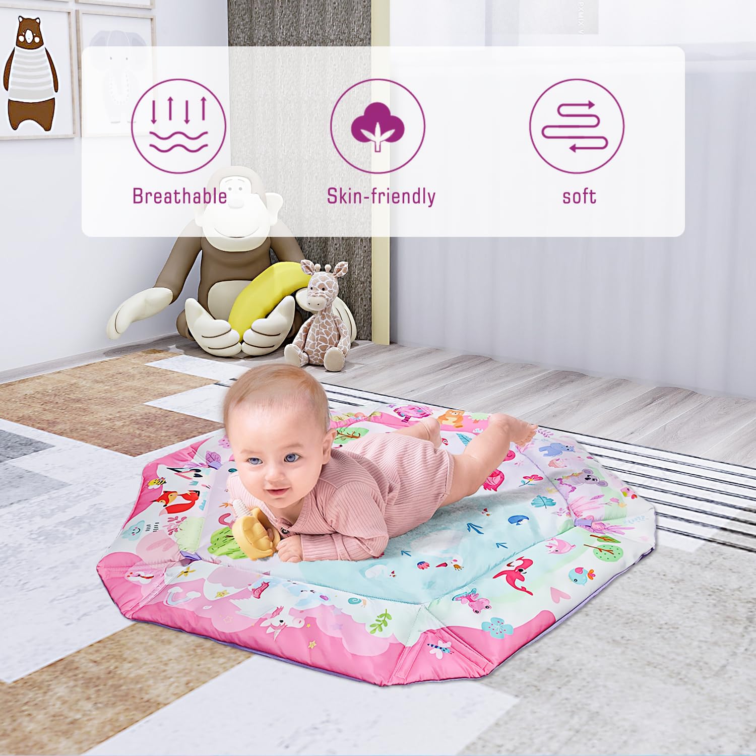 Morabloomy machine washable materials simplify cleanup