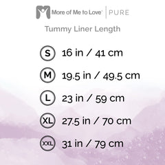 Mesh laundry bag protects delicate fabrics during washing with More of Me to Love liners.
