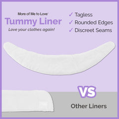 More of Me to Love tummy liner seamless design without tags for skin comfort