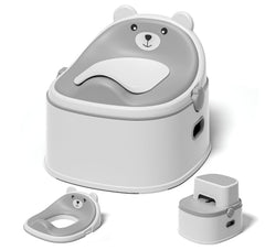 MoreFeel 3-in-1 potty in standalone mode with non-slip base