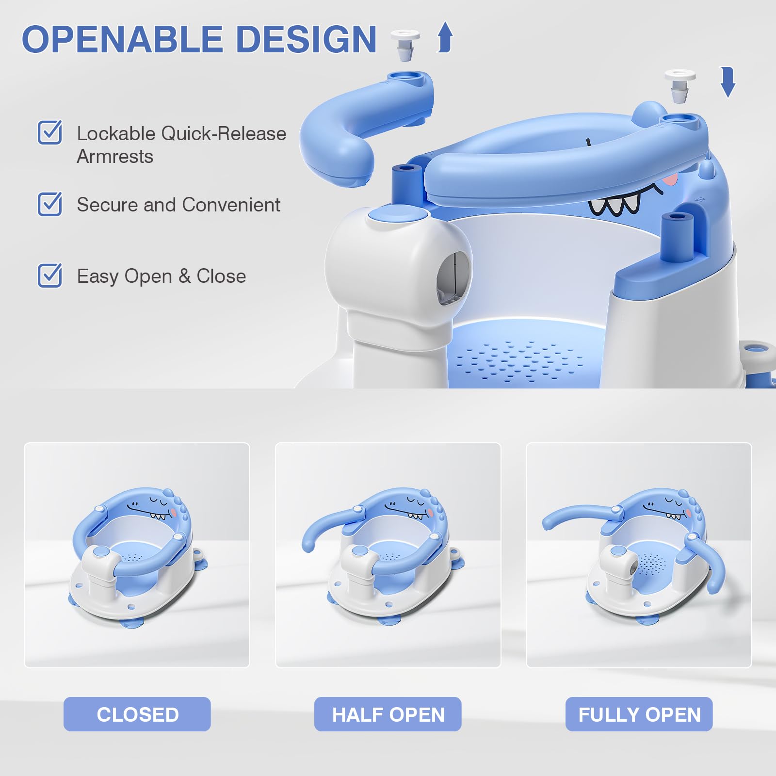 MoreFeel one-click setup for quick, fuss-free bath routines.