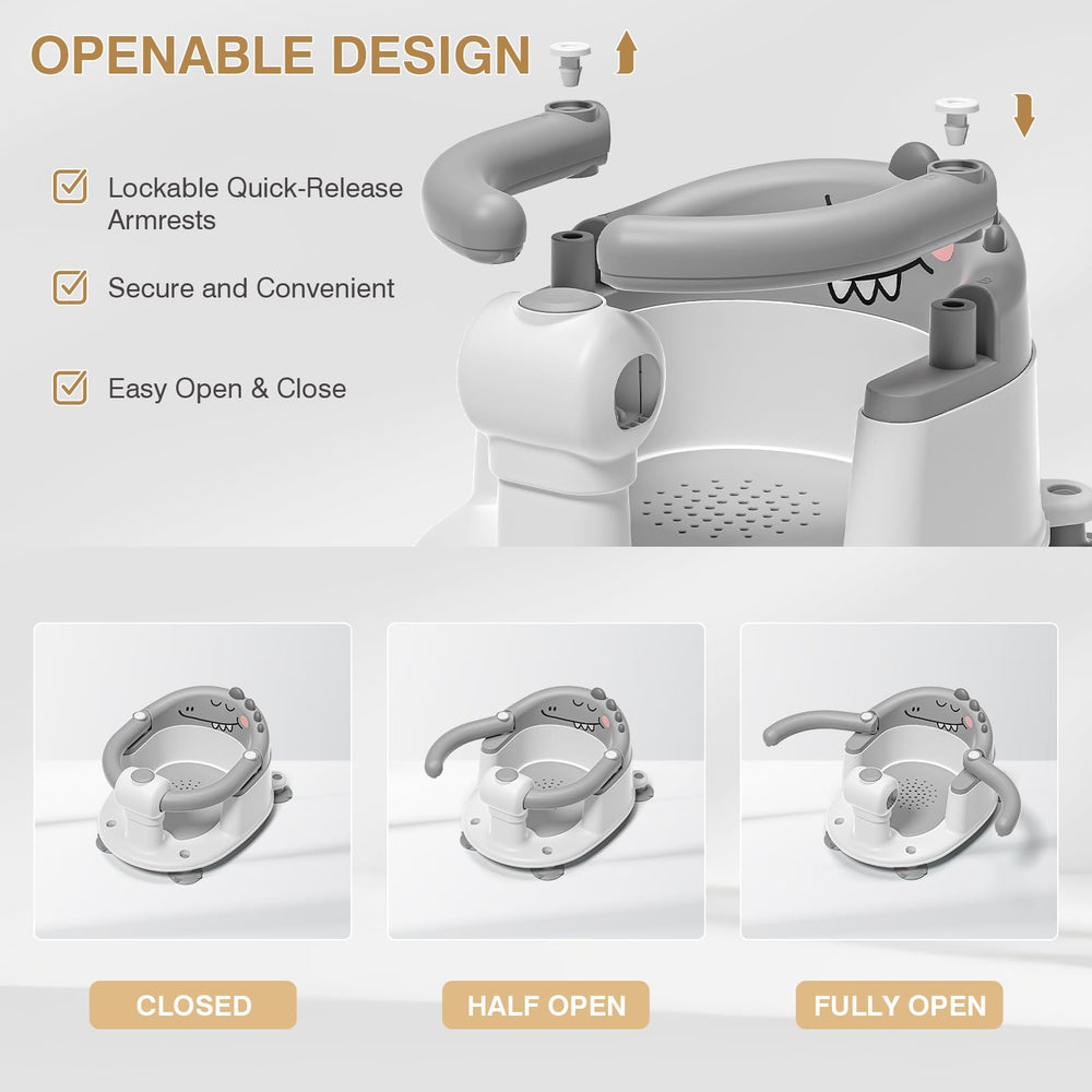 MoreFeel open design eases placing and lifting your baby safely.