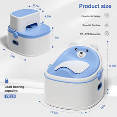 MoreFeel bear-design toddler potty makes training feel friendly and fun.