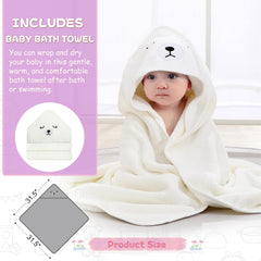 MoreFeel collapsible baby bath thermometer shows water temperature