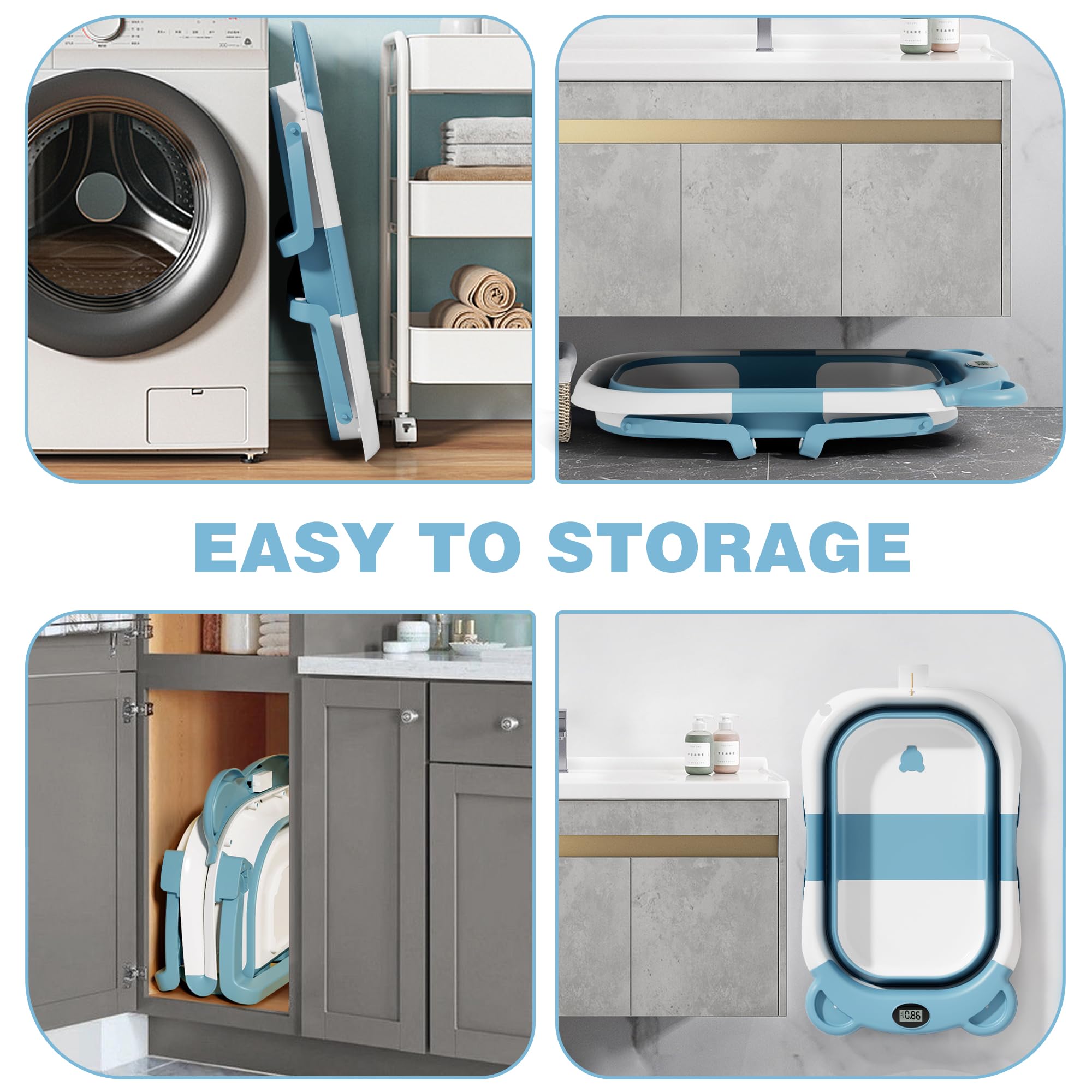 MoreFeel portable travel bath demonstrates on-the-go convenience for busy families.