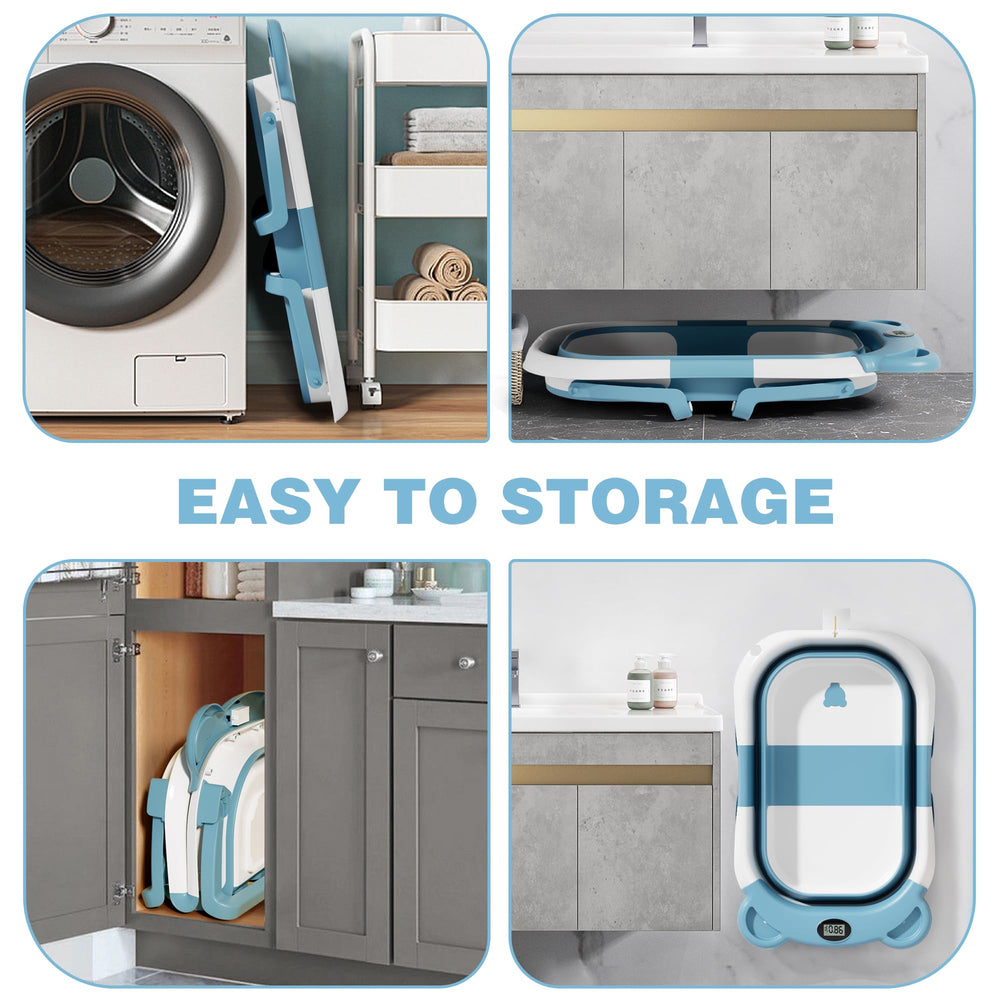 MoreFeel portable travel bath demonstrates on-the-go convenience for busy families.