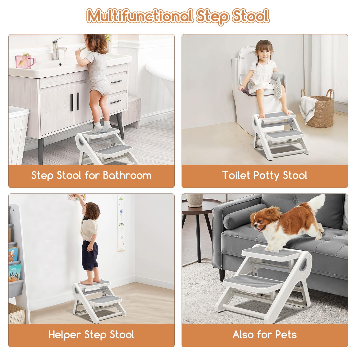 MoreFeel toddler sink assistant supports independent handwashing with stability.