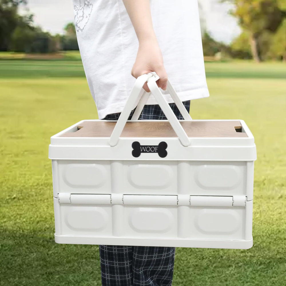Morezi durable plastic bin is ready for outdoor use and daily play.
