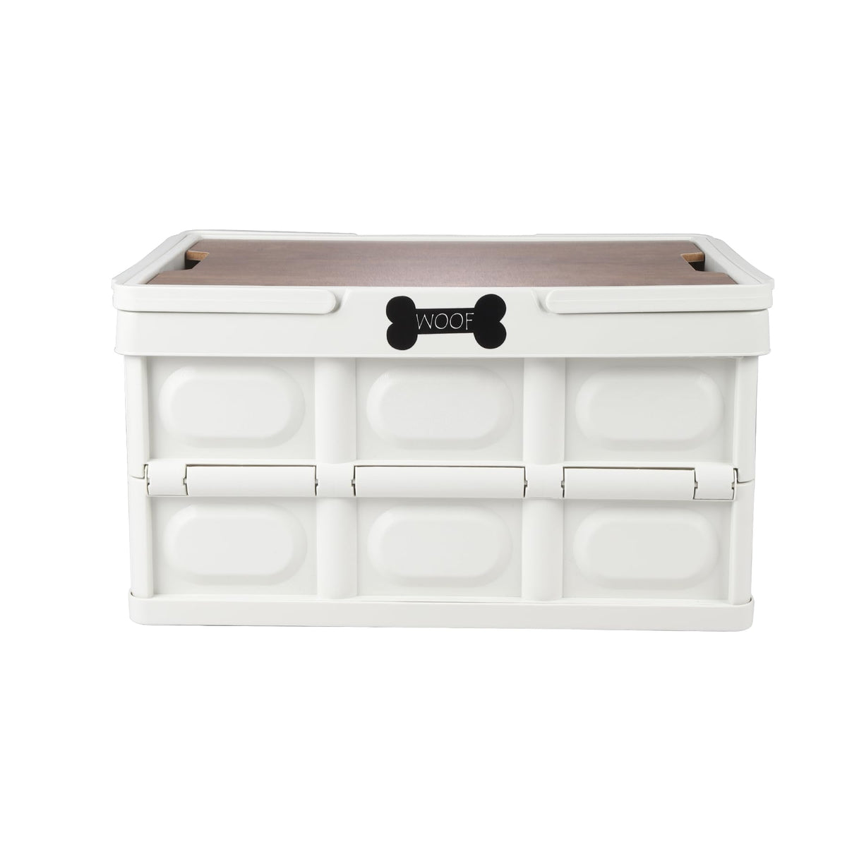 Morezi outdoor dog toy bin with lid for organized toy storage.