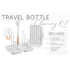 Morgan and Brooks Baby Bottle Brush Set for gentle, thorough bottle cleaning.