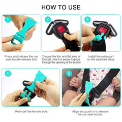 MORLIKE LIVING Unbuckle easy-install-steps enables quick setup in two simple steps.