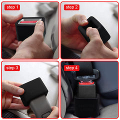 MORLIKE LIVING kids and adults easy buckling for shared car rides and daily use.