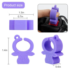 MORLIKE LIVING easy-press buckle release tool reduces grip effort during unbuckling